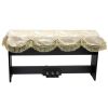Light Gold Decorative Piano Cover Dustproof Cloth for 88 Key Electronic Keyboard