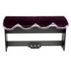 Pleuche Decorative Keyboard Cover Protective Cloth for 88 Keys Electronic Piano