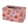 Tinplate Tissue Box Holder Vintage Facial Napkin Tissue Box Cover for Home Office Bar - Cartoon Heart