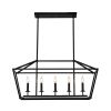 5-Light Farmhouse Kitchen Island Lighting