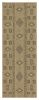 Earth GC_NTL1001 Jute/Black 2 ft. 7 in. x 7 ft. 3 in. Indoor/Outdoor Area Rug