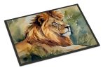 NEW Lion Doormat Front Door Mat Indoor Outdoor Rugs for Entryway, Non Slip Washable Low Pile, 18H X 27W