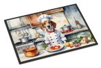 NEW English Foxhound The Chef Doormat Front Door Mat Indoor Outdoor Rugs for Entryway, Non Slip Washable Low Pile, 18H X 27W