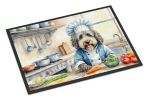 NEW Bergamasco Sheepdog The Chef Doormat Front Door Mat Indoor Outdoor Rugs for Entryway, Non Slip Washable Low Pile, 18H X 27W