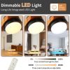 52 "3 solid wood leaf ceiling fan lights