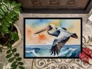 Pelican Soaring Doormat Front Door Mat Indoor Outdoor Rugs for Entryway, Non Slip Washable Low Pile, 24H X 36W
