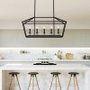 5-Light Farmhouse Kitchen Island Lighting