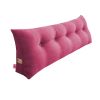 SOGA 150cm Pink Triangular Wedge Bed Pillow Headboard Backrest Bedside Tatami Cushion Home Decor