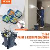 VEVOR 10L/2.5gal Spray Paint Pressure Pot Tank, 70PSI Max Air Paint Pressure Pot