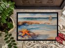 NEW Starfish Doormat Front Door Mat Indoor Outdoor Rugs for Entryway, Non Slip Washable Low Pile, 18H X 27W