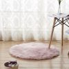 1pc, Plush Imitation Wool Area Rug for Home Living Room and Bedroom - Soft and Durable Floor Mat for Home Decor