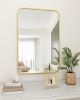 Round Corner Square Wall-Mounted Makeup Mirror