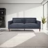 Corduroy, Modern Sofa With Two Pillows, Suitable For Living Room, Lounge