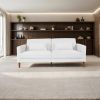 Corduroy, Modern Sofa With Two Pillows, Suitable For Living Room, Lounge