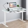1PC 48-Inch Height Adjustable Electric Standing Desk with DrawerHome Office Desks