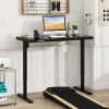1PC 48-Inch Height Adjustable Electric Standing Desk with DrawerHome Office Desks