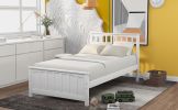 Wood Platform Bed Twin size Platform Bed