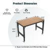 48" Heavy-Duty Adjustable Workbench for Garage