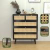 Wood Storage Chest of Drawers