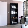 Vinton Bookcase with Spacious Tier-Shelving Design