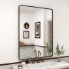 Round Corner Square Wall-Mounted Makeup Mirror