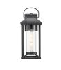 Outdoor Porch Lights, Textured Black Exterior Lighting Fixtures Wall Mount, Modern Outdoor Wall Sconce Lantern for House, Front Porch