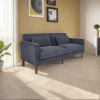 Corduroy, Modern Sofa With Two Pillows, Suitable For Living Room, Lounge